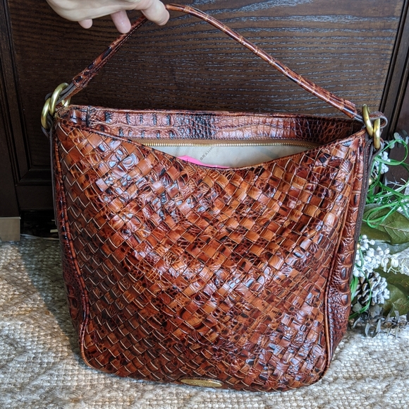 Brahmin woven tote - Picture 2 of 8